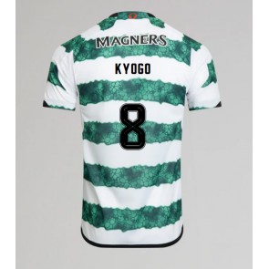 Celtic Kyogo Furuhashi #8 Hjemmebanetrøje 2023-24 Kort ærmer